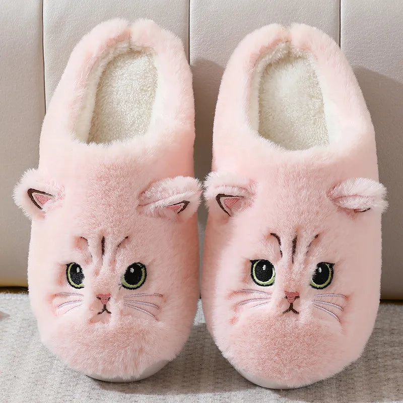 ルナ - 猫のぬいぐるみスリッパ