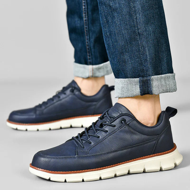 The Hudson Leather Sneaker