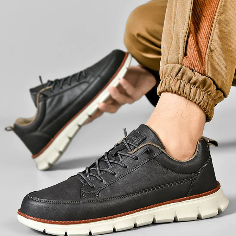 The Hudson Leather Sneaker