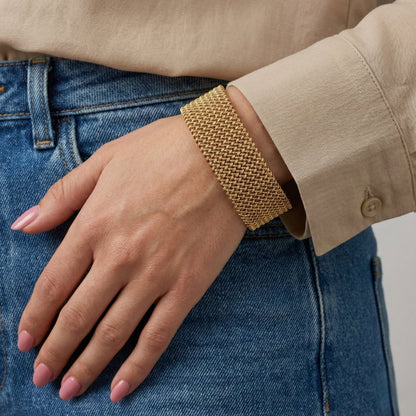 The milano woven cuff