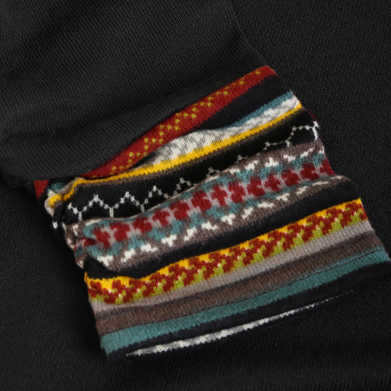 SIERRA Boho Patchwork Hoodie