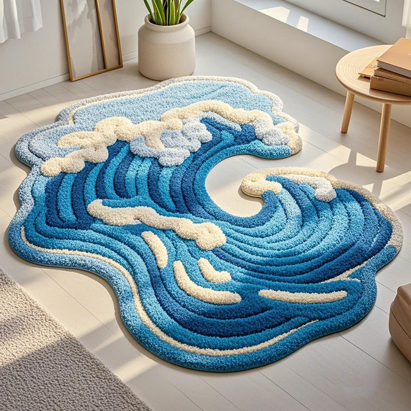 沿岸の流れ敷物