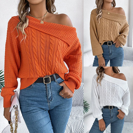 Breeze Knit Off-Shoulder Sweater