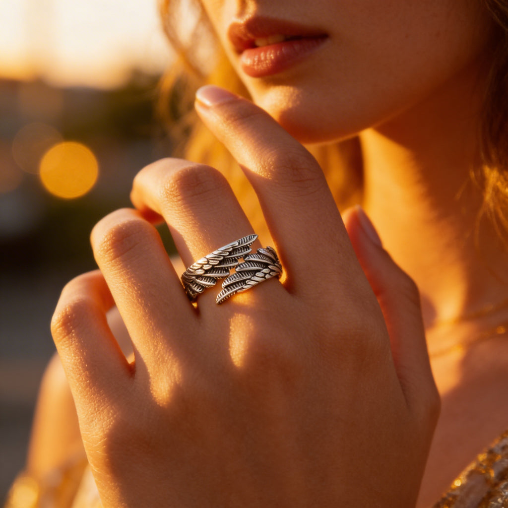 The Angel Wing Ring