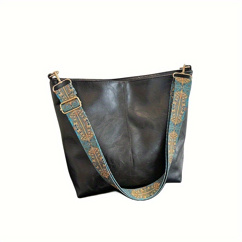 The Sienna Bag in black, front